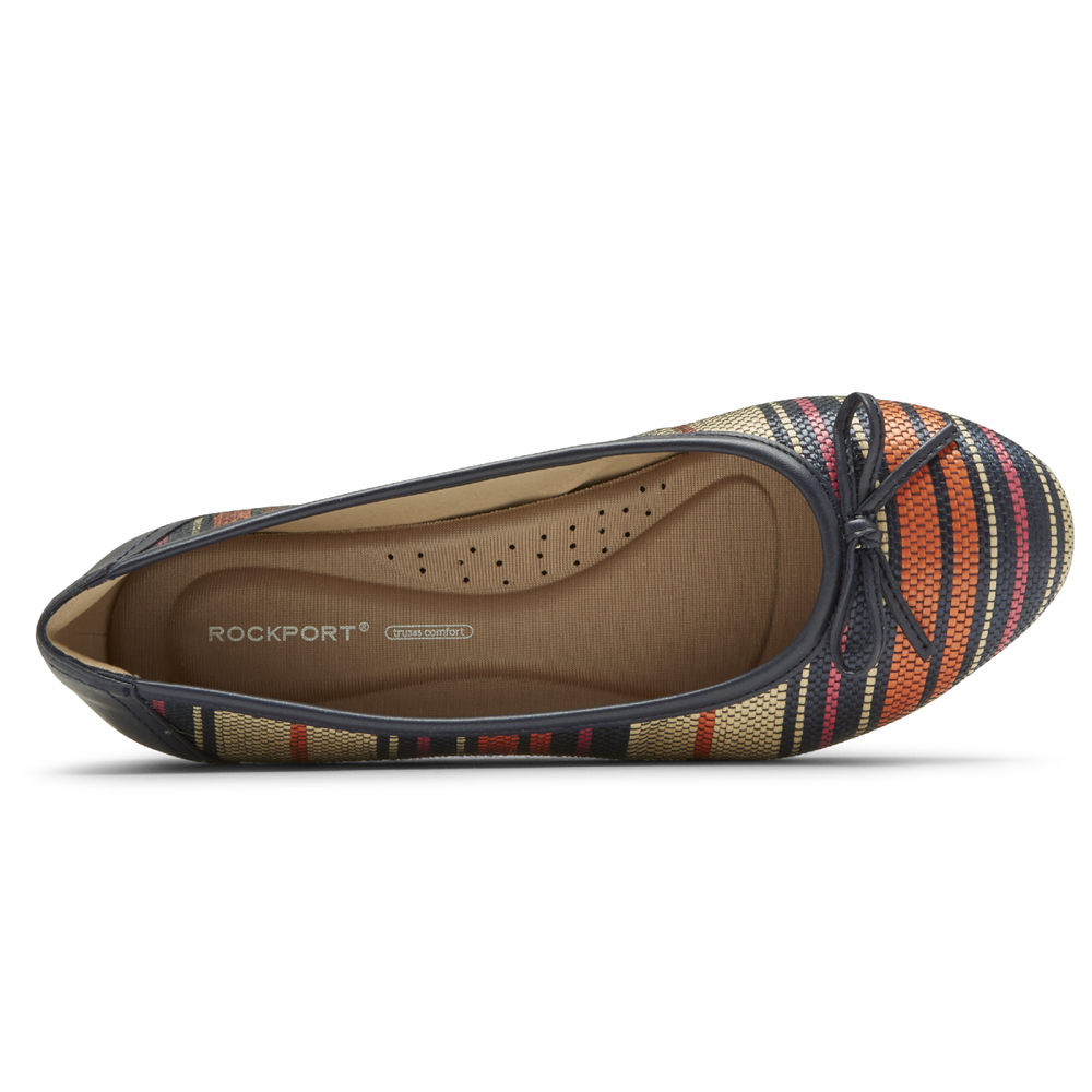 Rockport Flats For Womens Multicolor - Reagan Bow - EP9287461